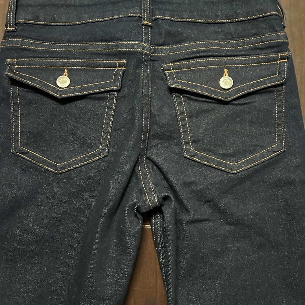 Divided Dark Blue Flare & Wide Leg Jeans